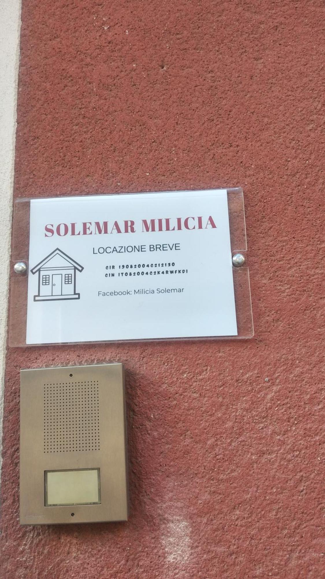 Vila Solemar Milicia Altavilla Milicia Exteriér fotografie